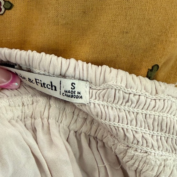 BNWOT Abercrombie & Fitch Womens Y2K Babydoll Fairy Mini Dress Cottagecore - Picture 8 of 11